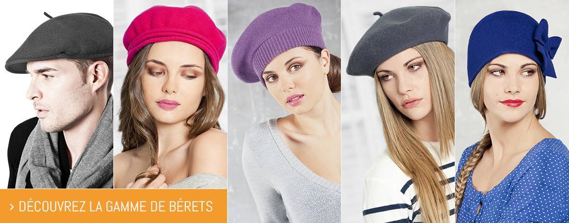 Bérets pour homme et bérets pour femmes : l’immense choix de Traclet ! 