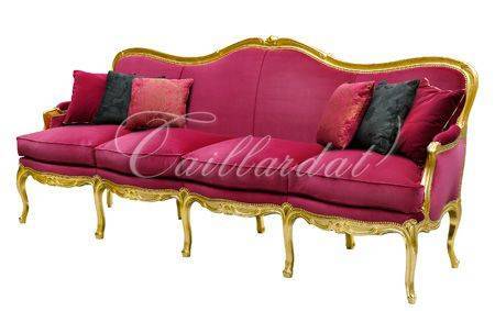 Un canapé Louis XV, collection Taillardat  